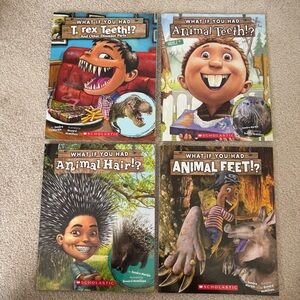 Set of 4 "What If You Had..." books by Sandra Markle. Excellent condition!